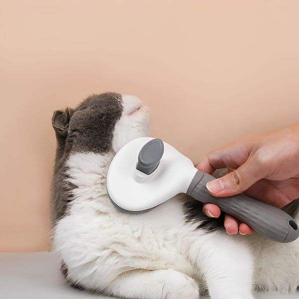 PET HAIR GROOMING BRUSH