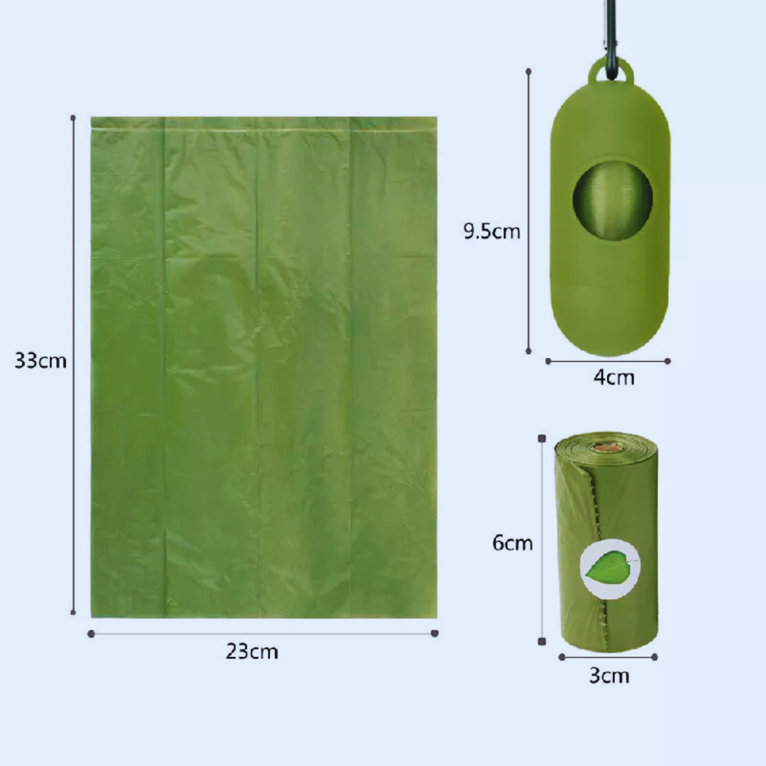 Biodegradable Dog Waste Bags - Leak-resistant design for a mess-free experience