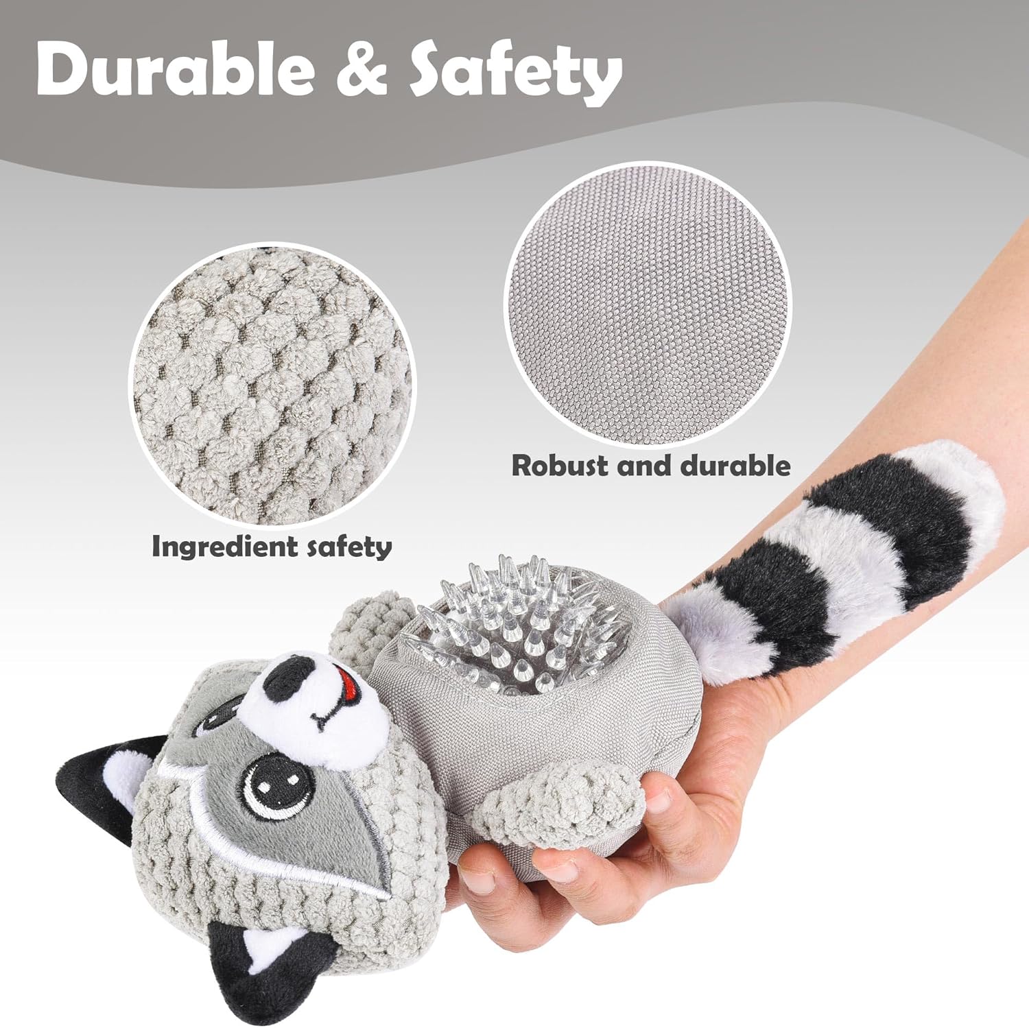 Indestructible Dog Plush Anti-Anxiety Toy - Must Have Interactive Plush Toy for Every Dog