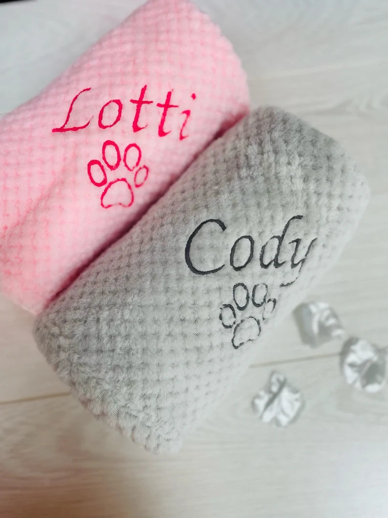 Custom Cozy Pet Blanket